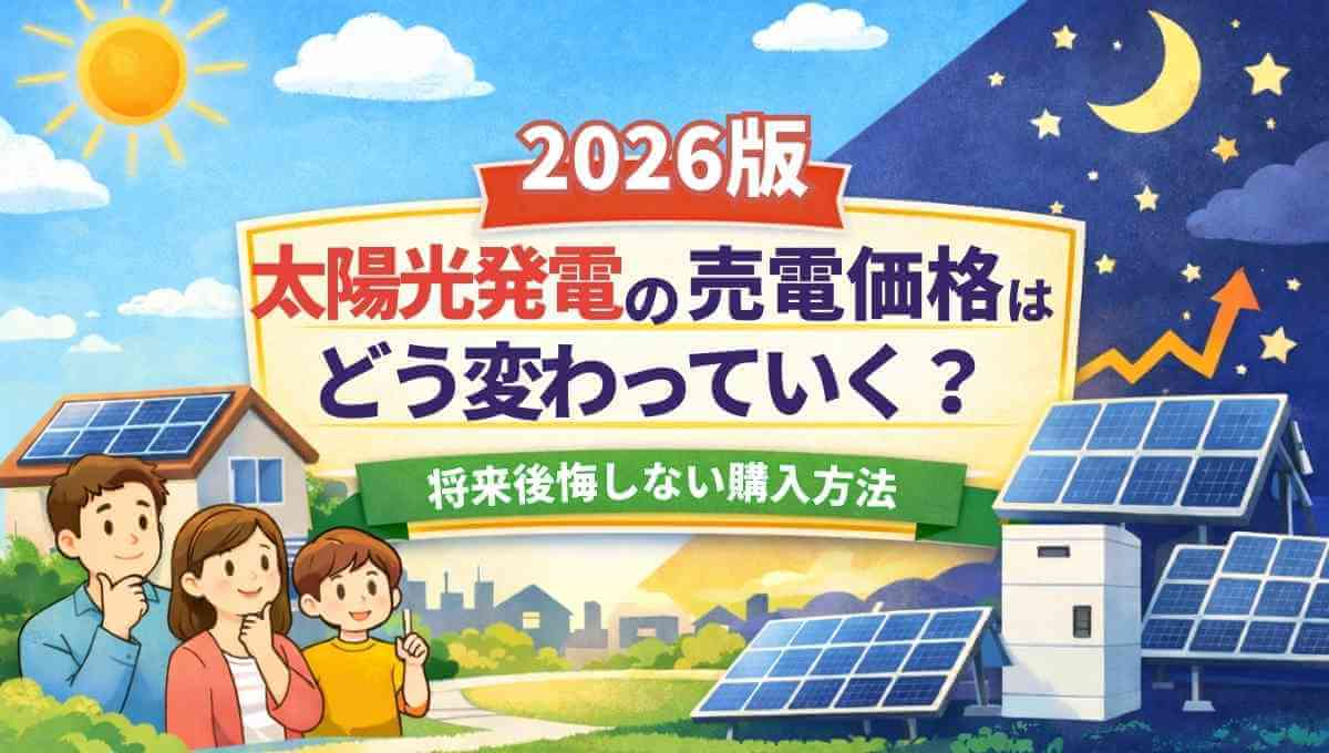 太陽光は損？2026年からの新売電制度（24円）の罠とメリットを徹底解説